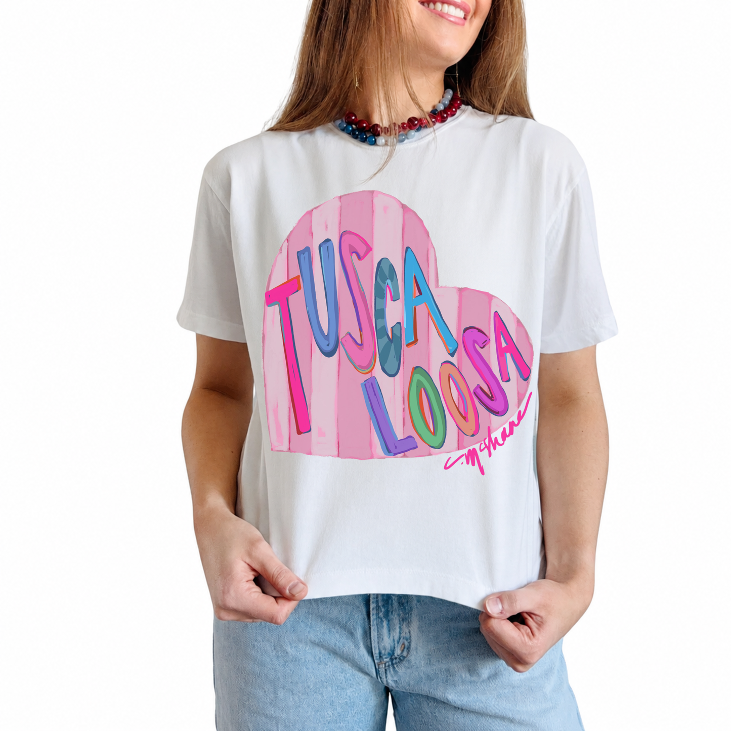 Tuscaloosa Love" Comfort Color Art-T-shirt