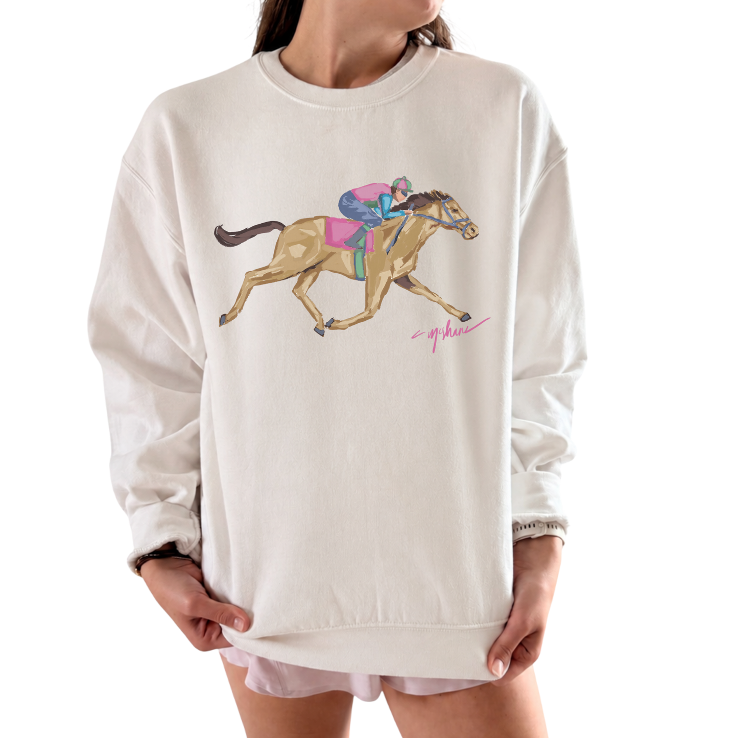 "Derby Love" Art Sweatshirt