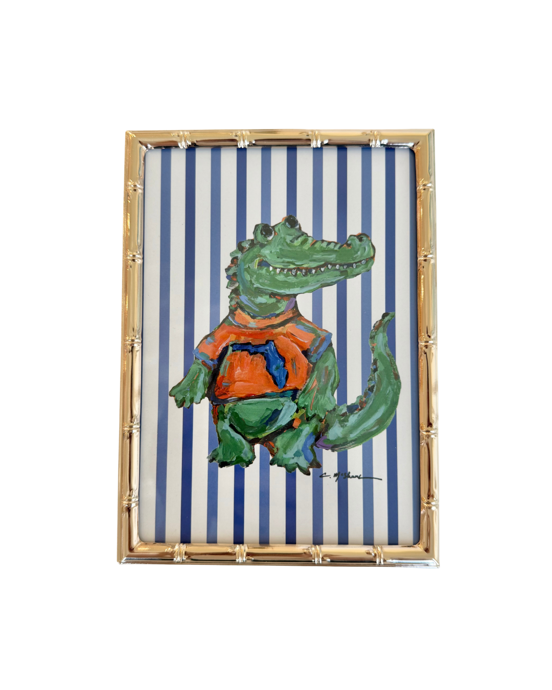 "Gator" framable card