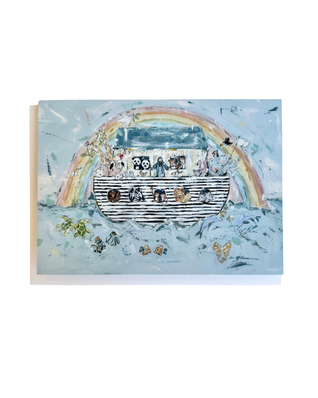 "Noah's Ark I" framable card