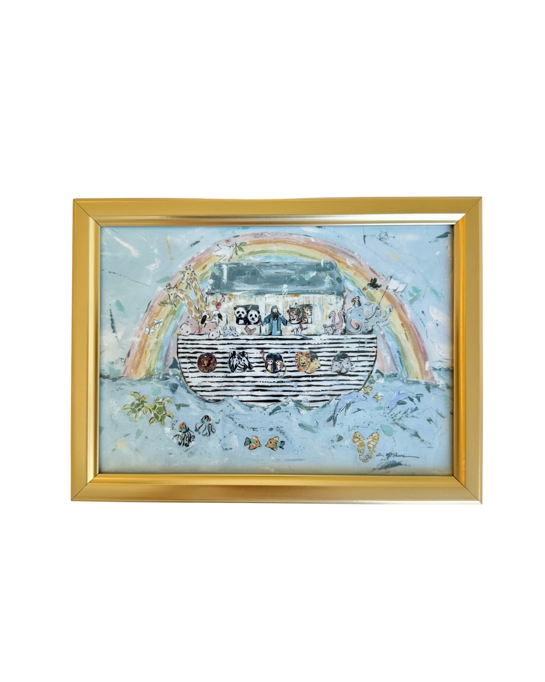 "Noah's Ark I" framable card