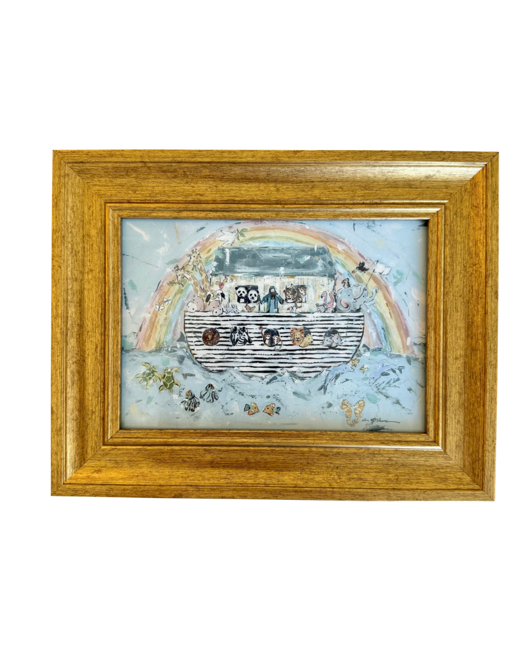 "Noah's Ark I" framable card