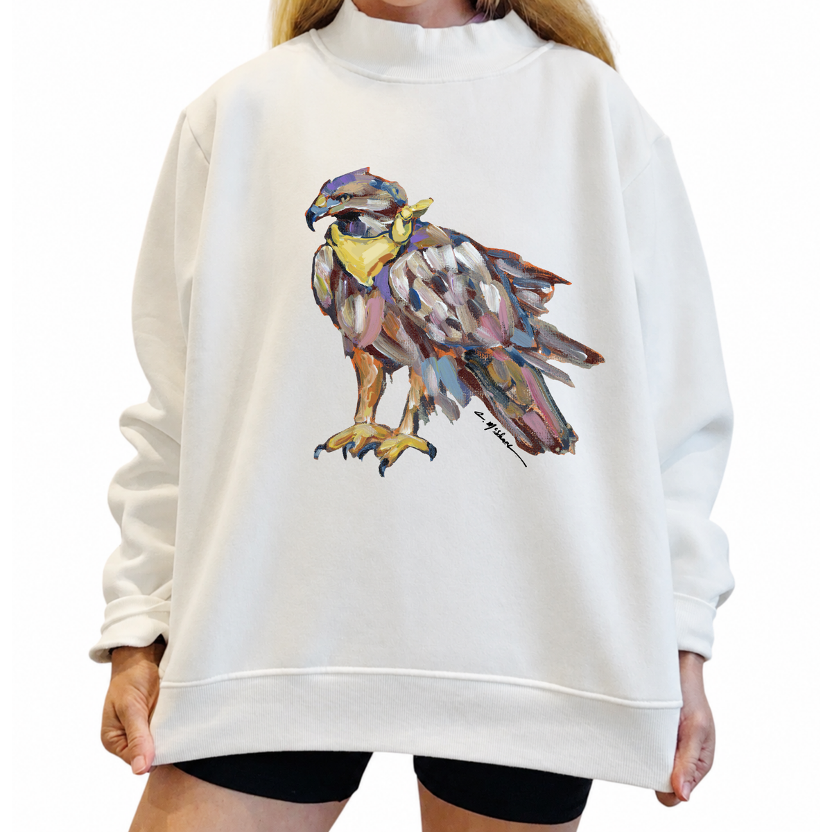 "Golden Eagle" Mock Neck (One Size)