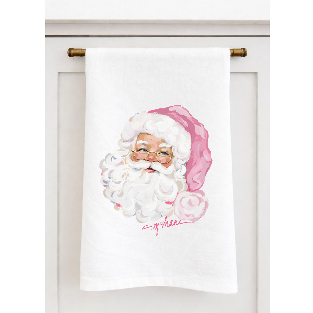 Santa Baby Tea Towel
