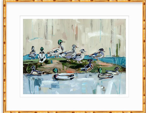 "Mound Party" on paper