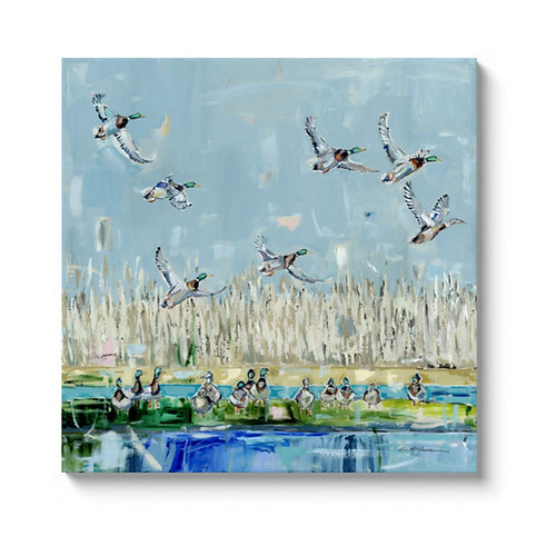 "Duck Season" on canvas