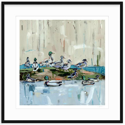 "Mound Party" on paper
