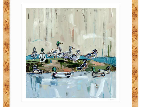 "Mound Party" on paper