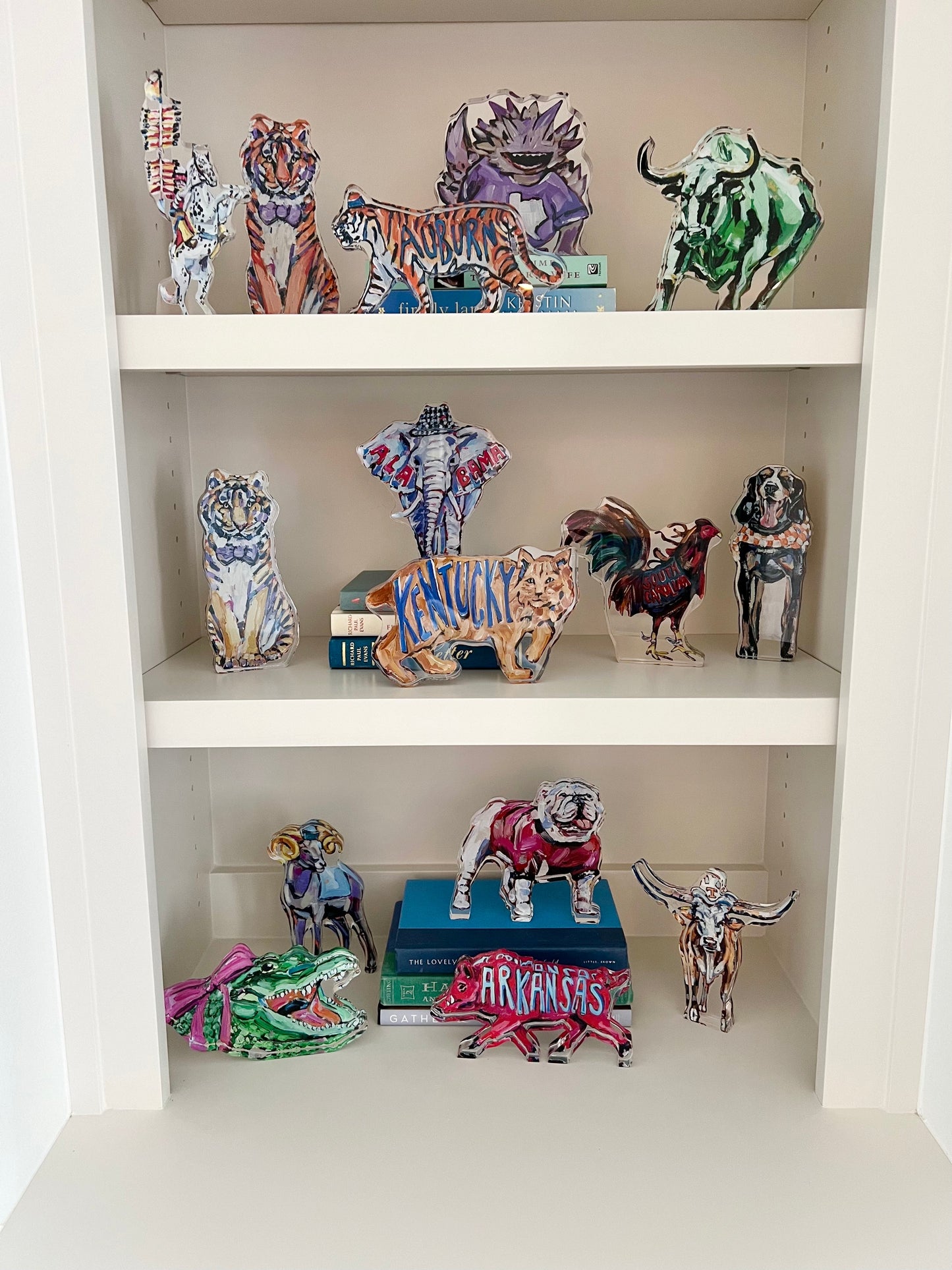 "Rev" acrylic shelfie