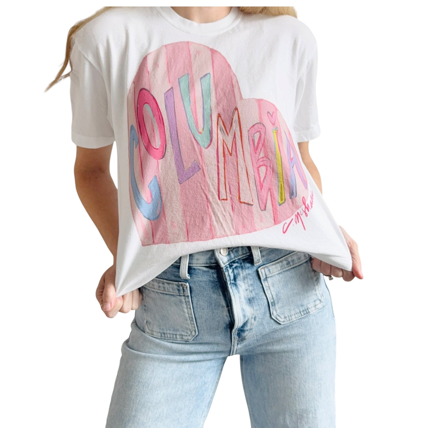 "Columbia Love" Comfort Color Art-T-shirt