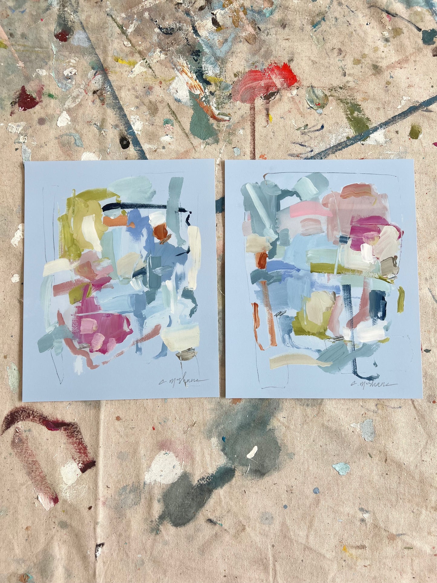 "Restoring Hope" hand signed paper prints (set of 2)