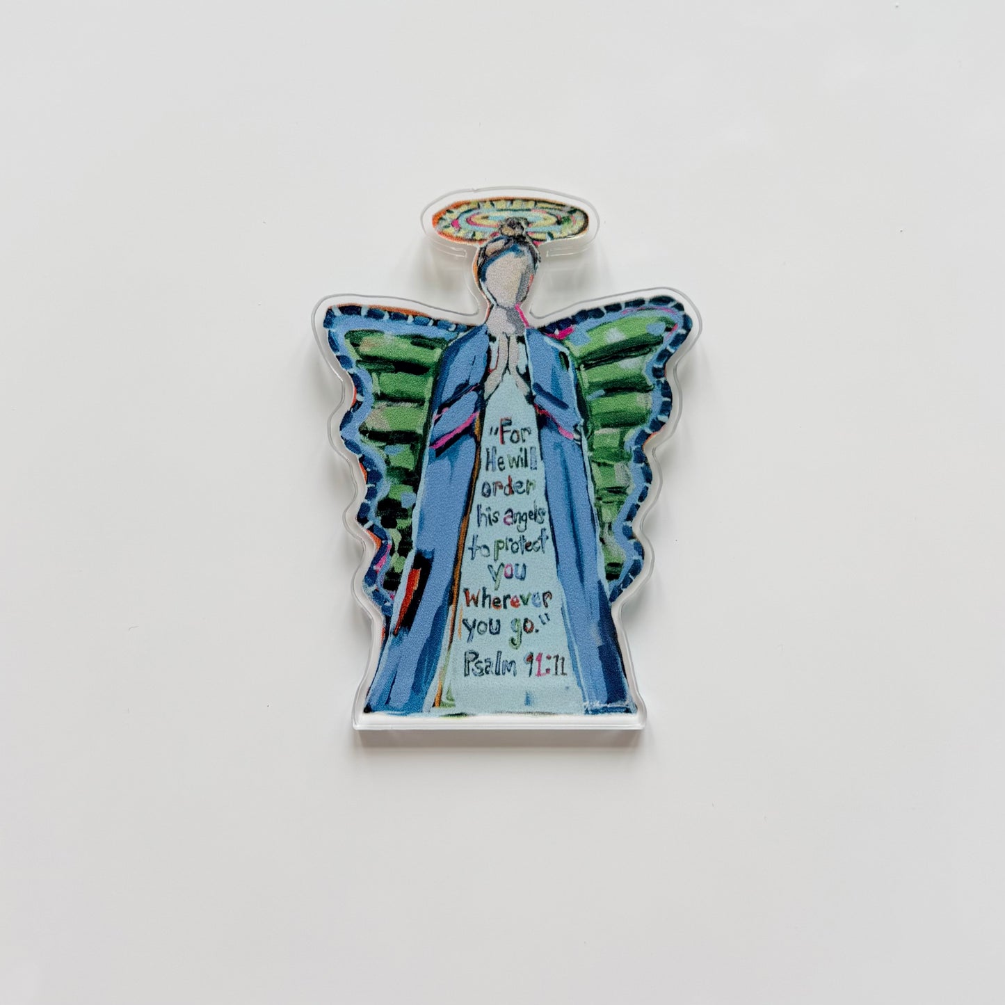 "Heavenly Angel" acrylic magnets