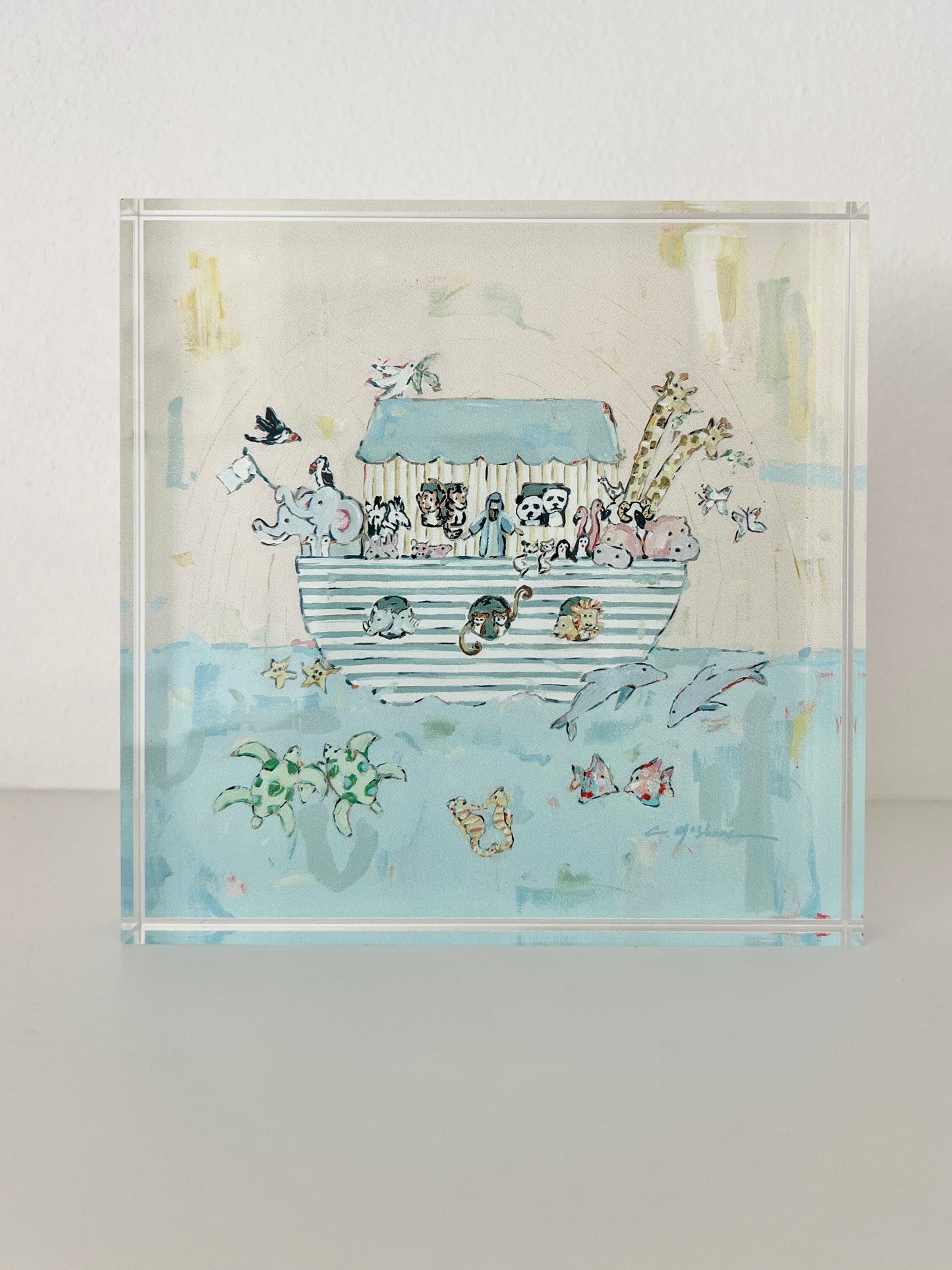 "Noah's ark V" acrylic block