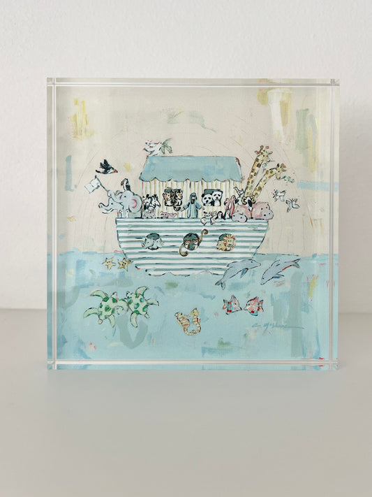 "Noah's ark V" acrylic block