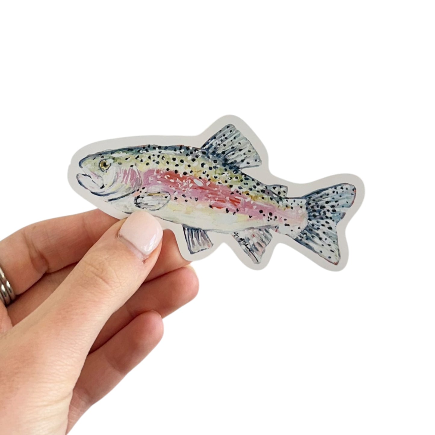 "Fishing" stickers