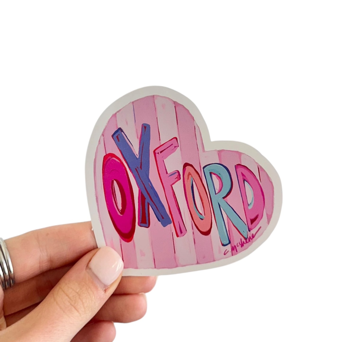 "Oxford Love" sticker