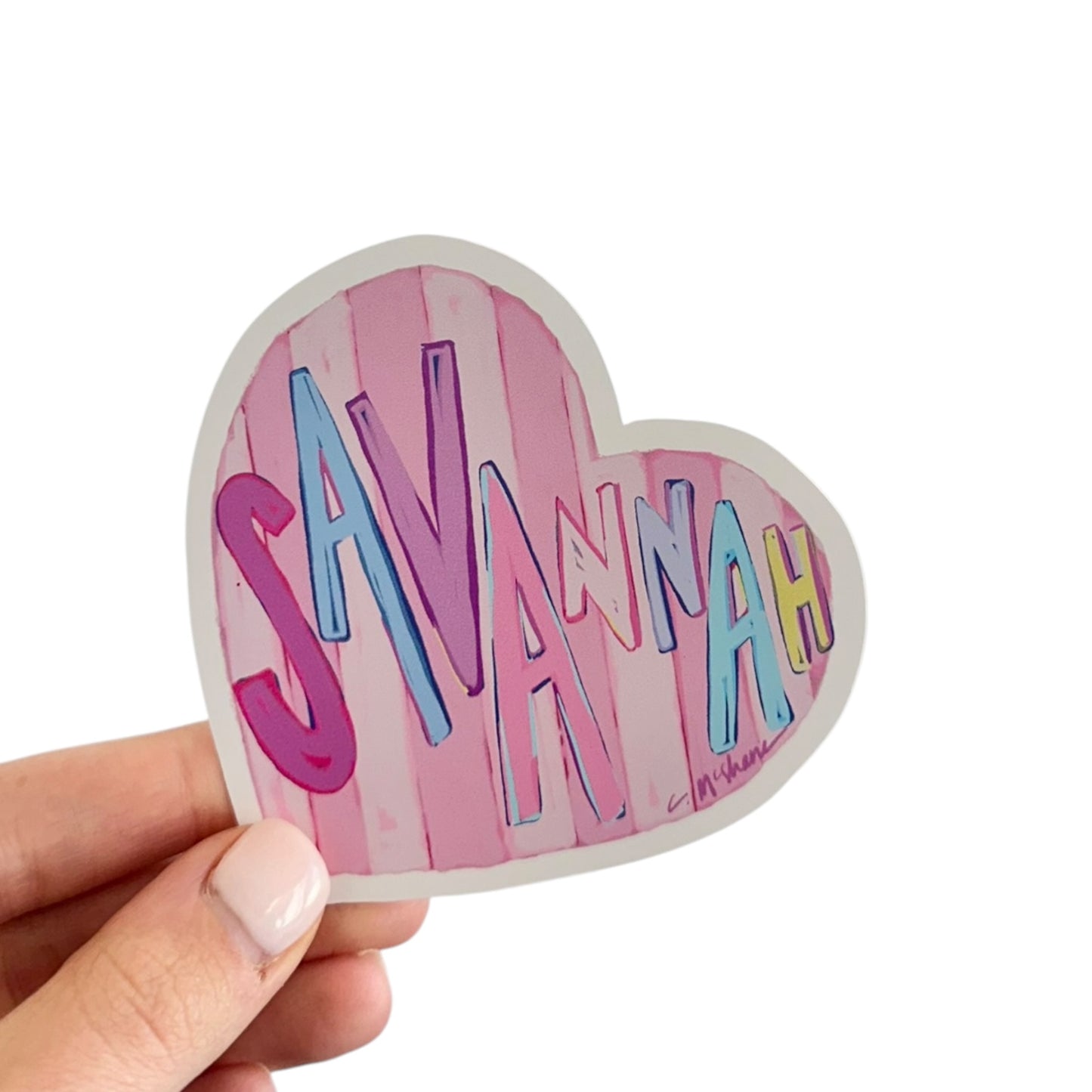 "Savannah Love" sticker