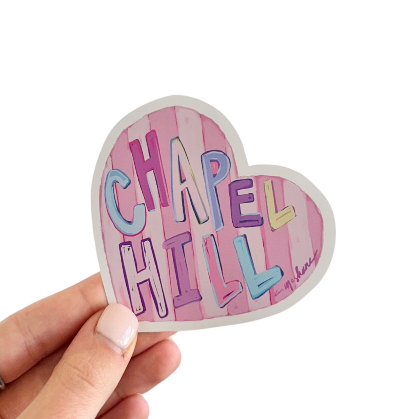 "Chapel Hill Love" sticker