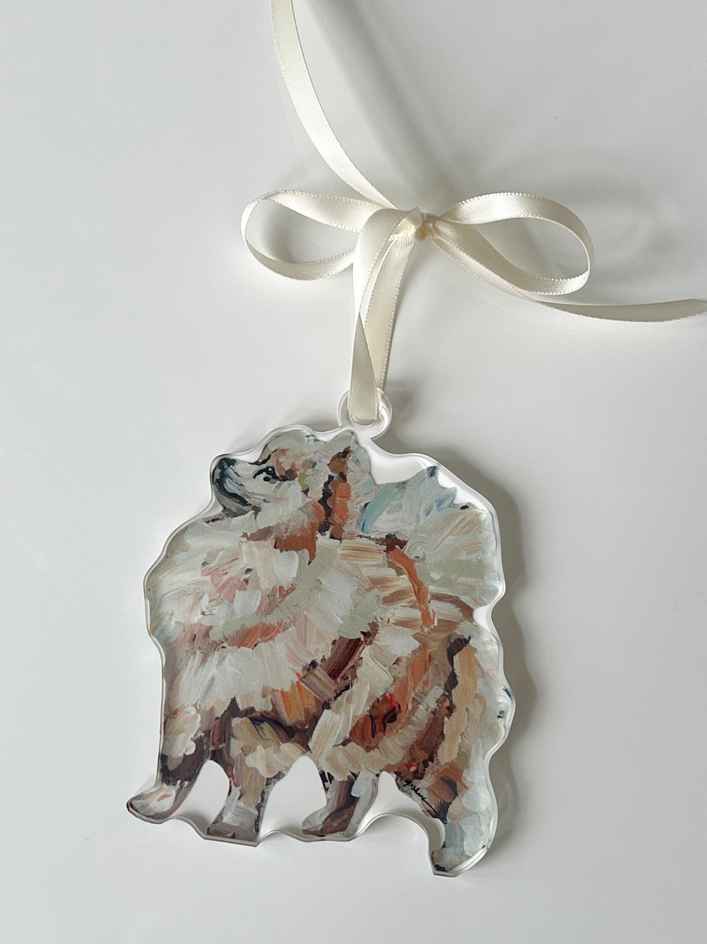 Pomeranian Apricot (Ornament)