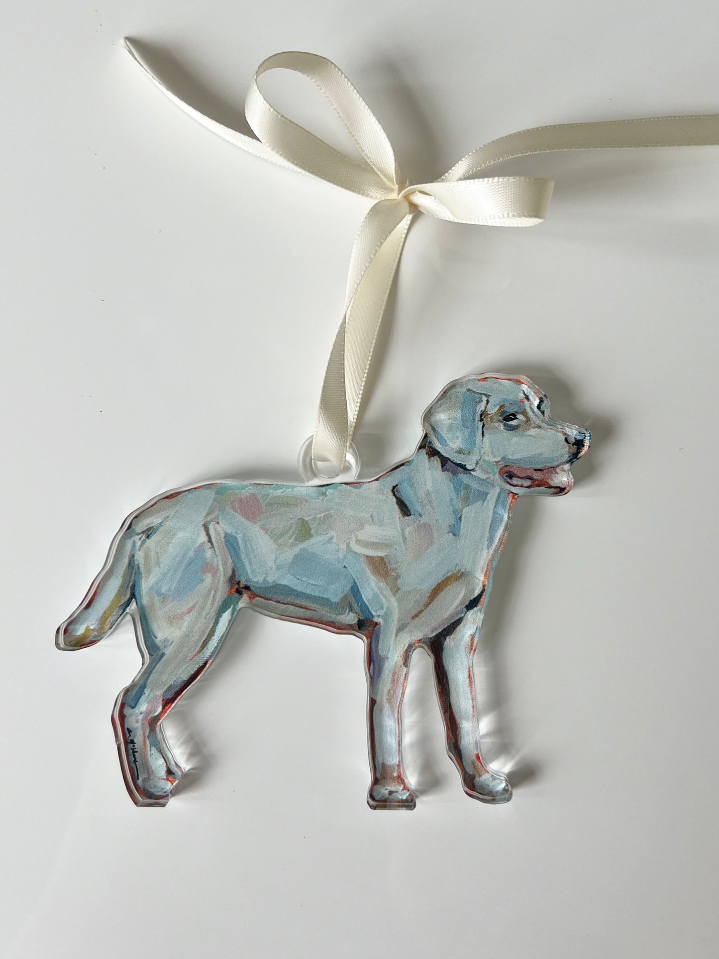 Lab White (Ornament)