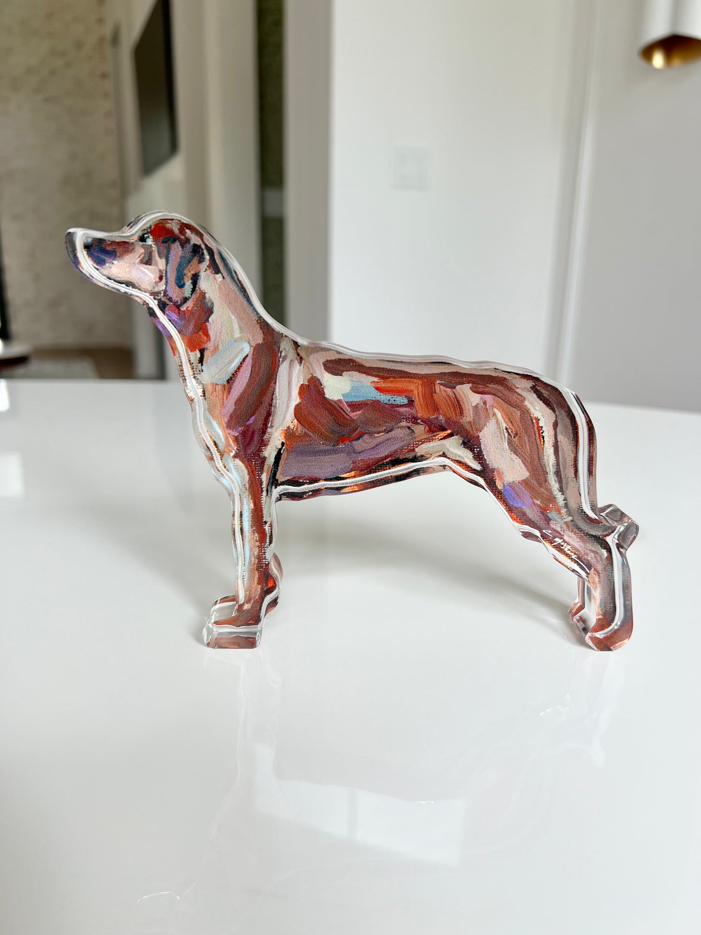 "Rhodesian Ridgeback" acrylic