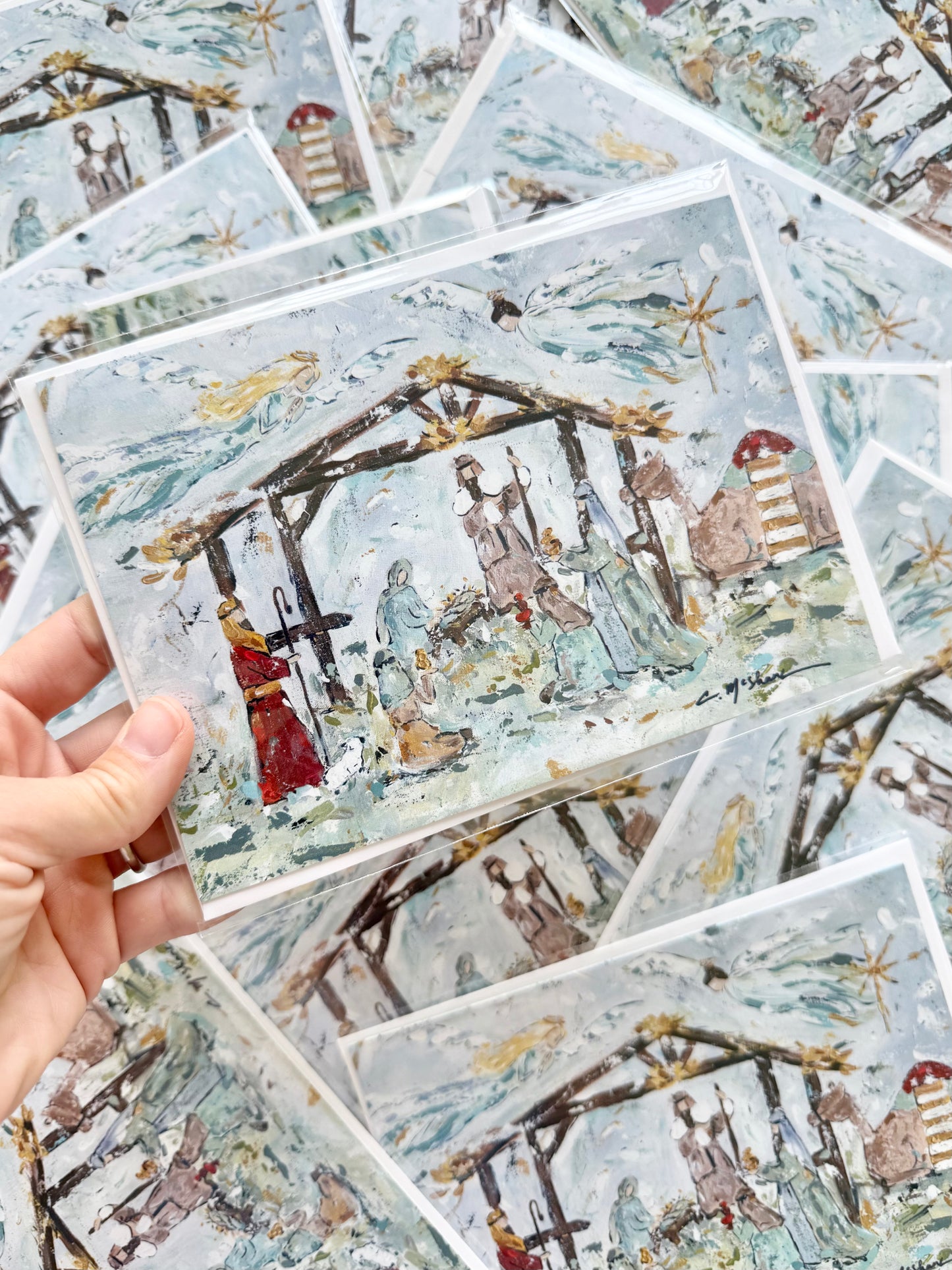 "Nativity" Framable Card Packs