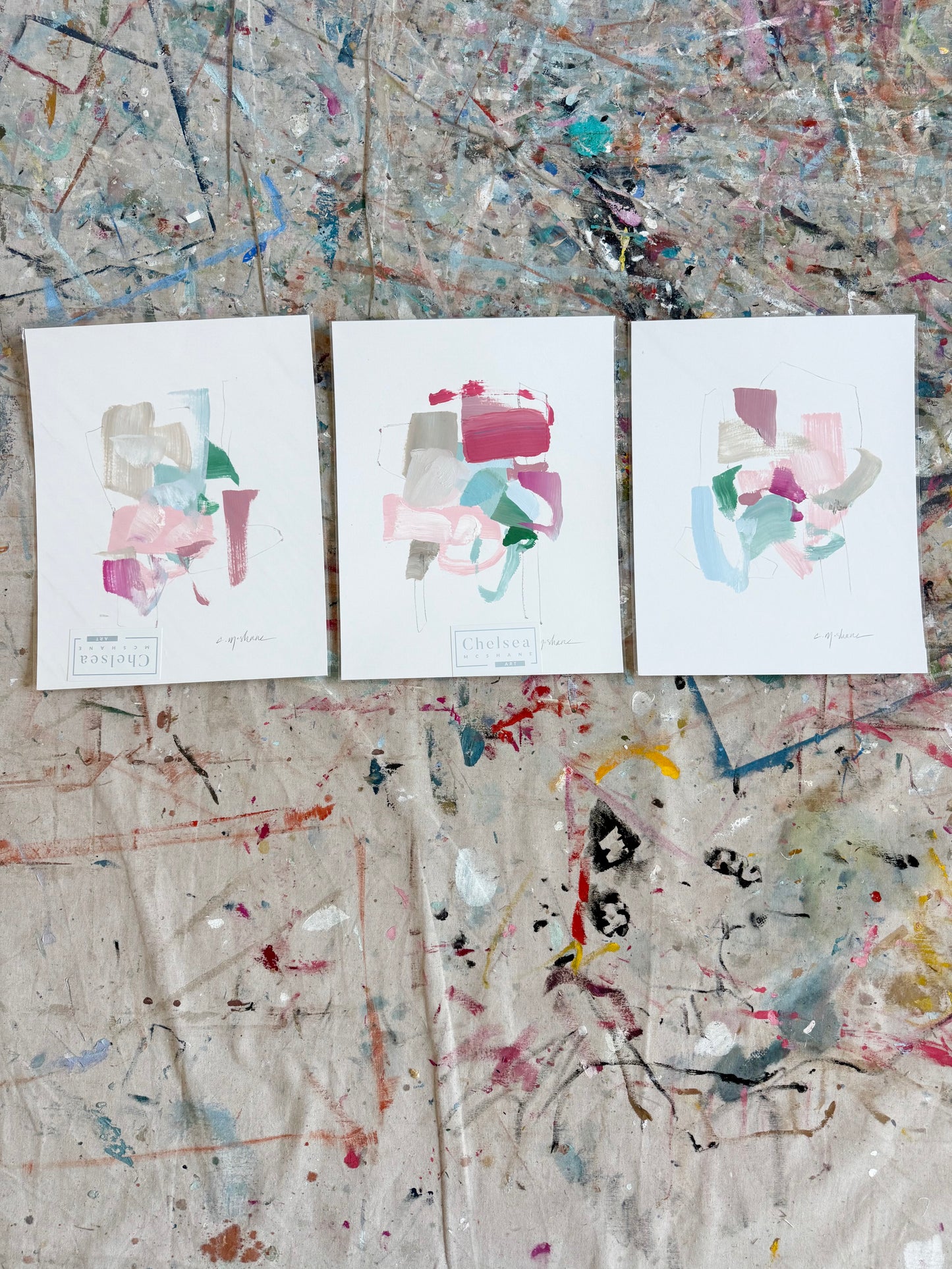 Original Abstracts (set of 3)