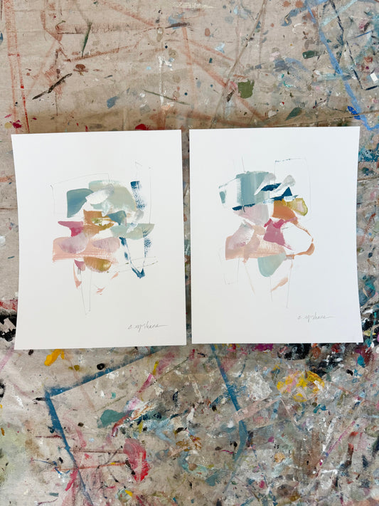 Original Abstract (Set of 2)