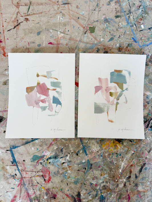 Original Abstract (Set of 2)