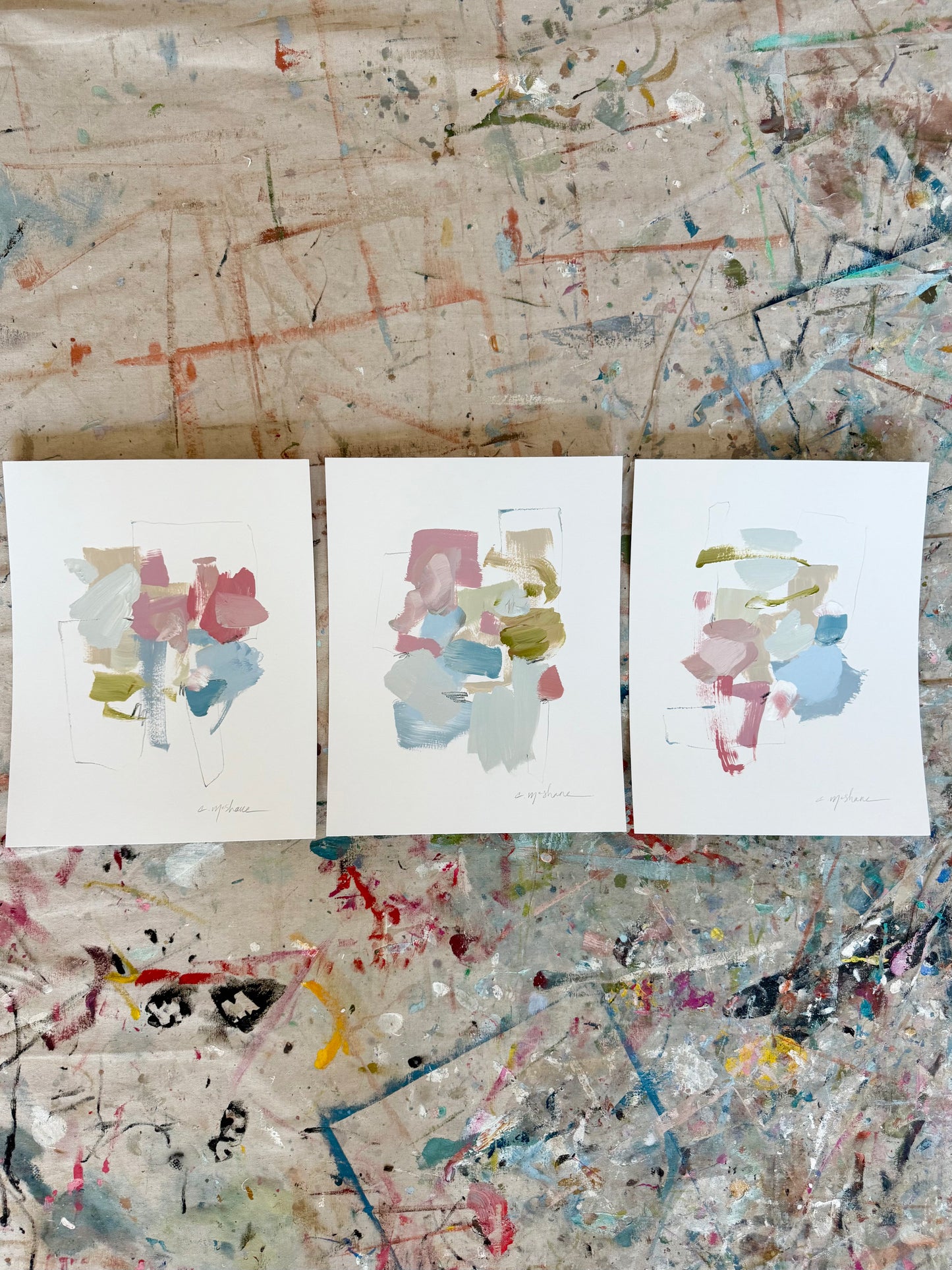 Original Abstracts (set of 3)