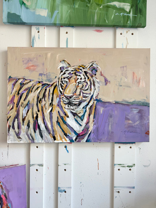 Original Tiger on canvas (Never Released)