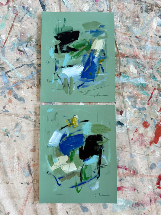 "Jaded Love" 8X10 hand signed paper prints (set of 2)