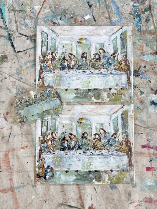 "Last Suppers" paper print packs + ornament