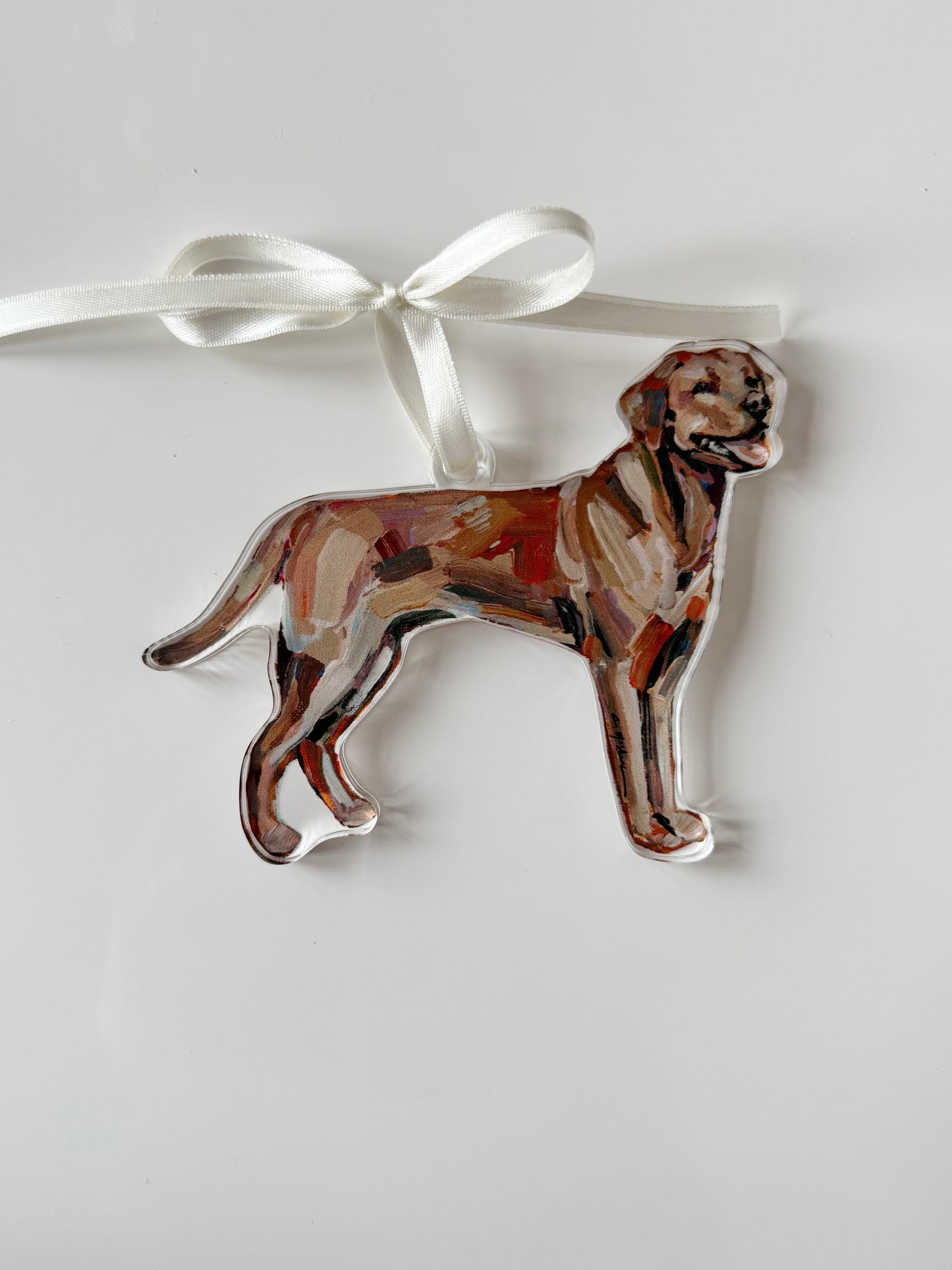 Lab Red fox (Ornament)