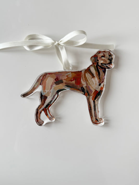 Lab Red fox (Ornament)