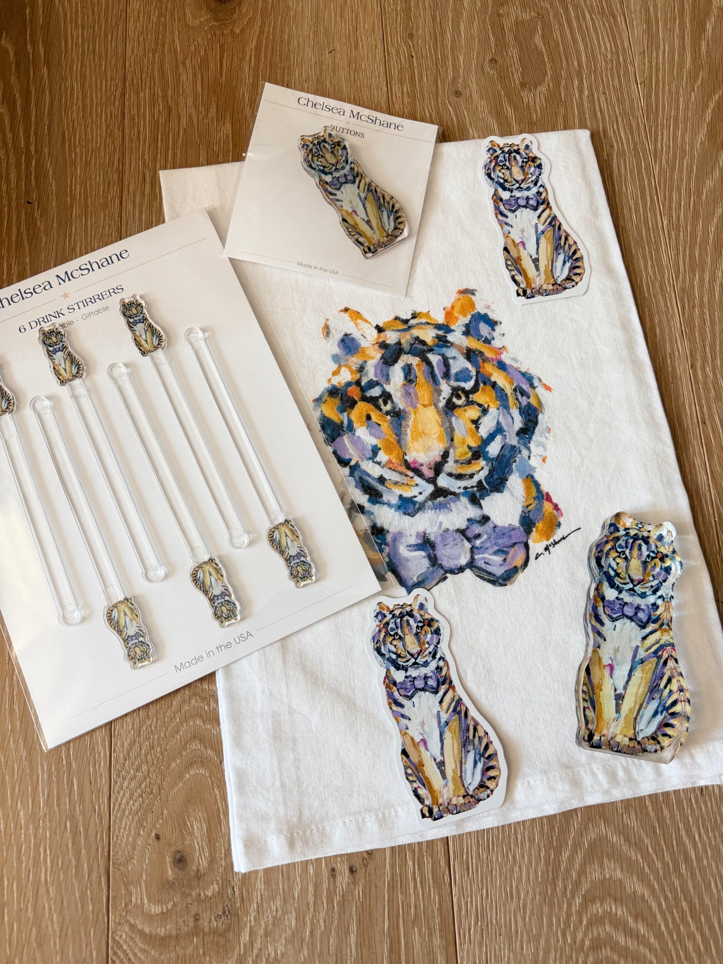 Tiger Purple & Gold Gift Pack