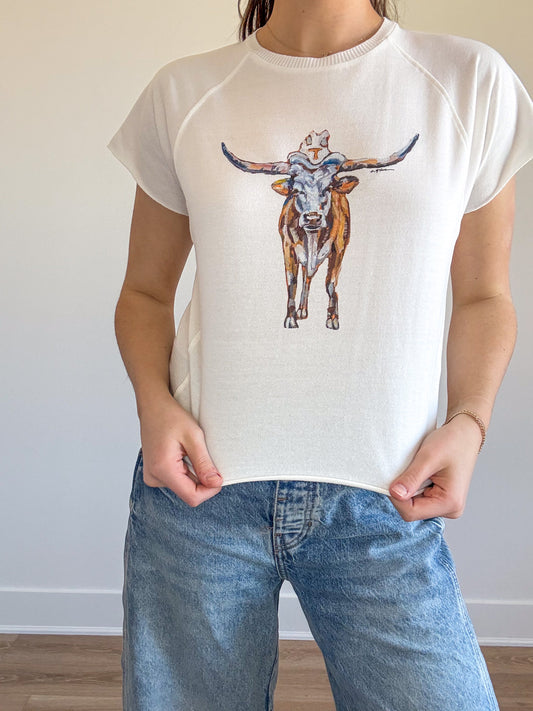 "Longhorn" Edgy Shirt