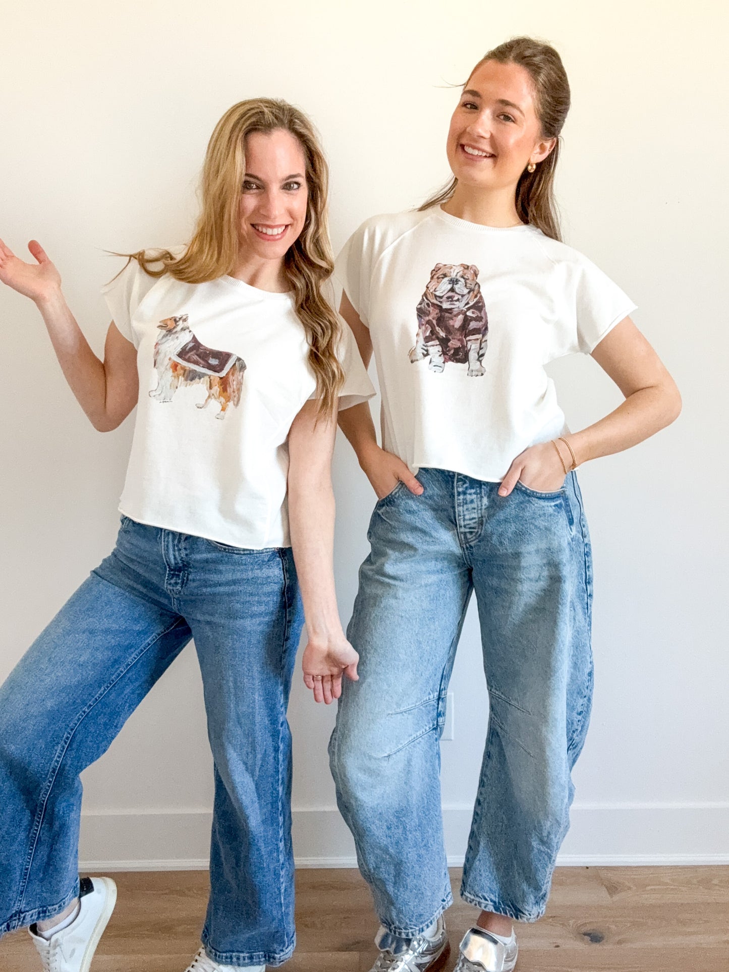 "Bulldog Maroon" Edgy Shirt