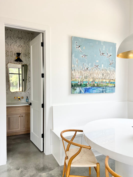 "Duck Season" on canvas