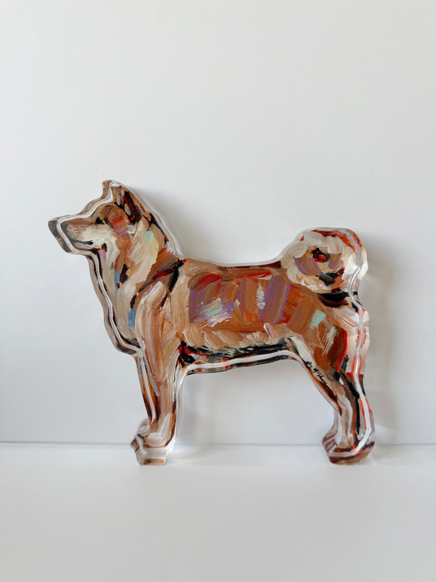 "Shiba Inu" acrylic