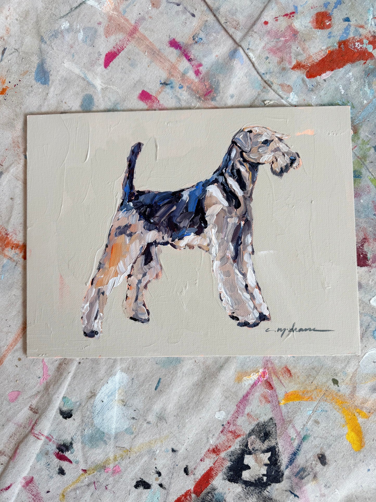 "Airedale" original