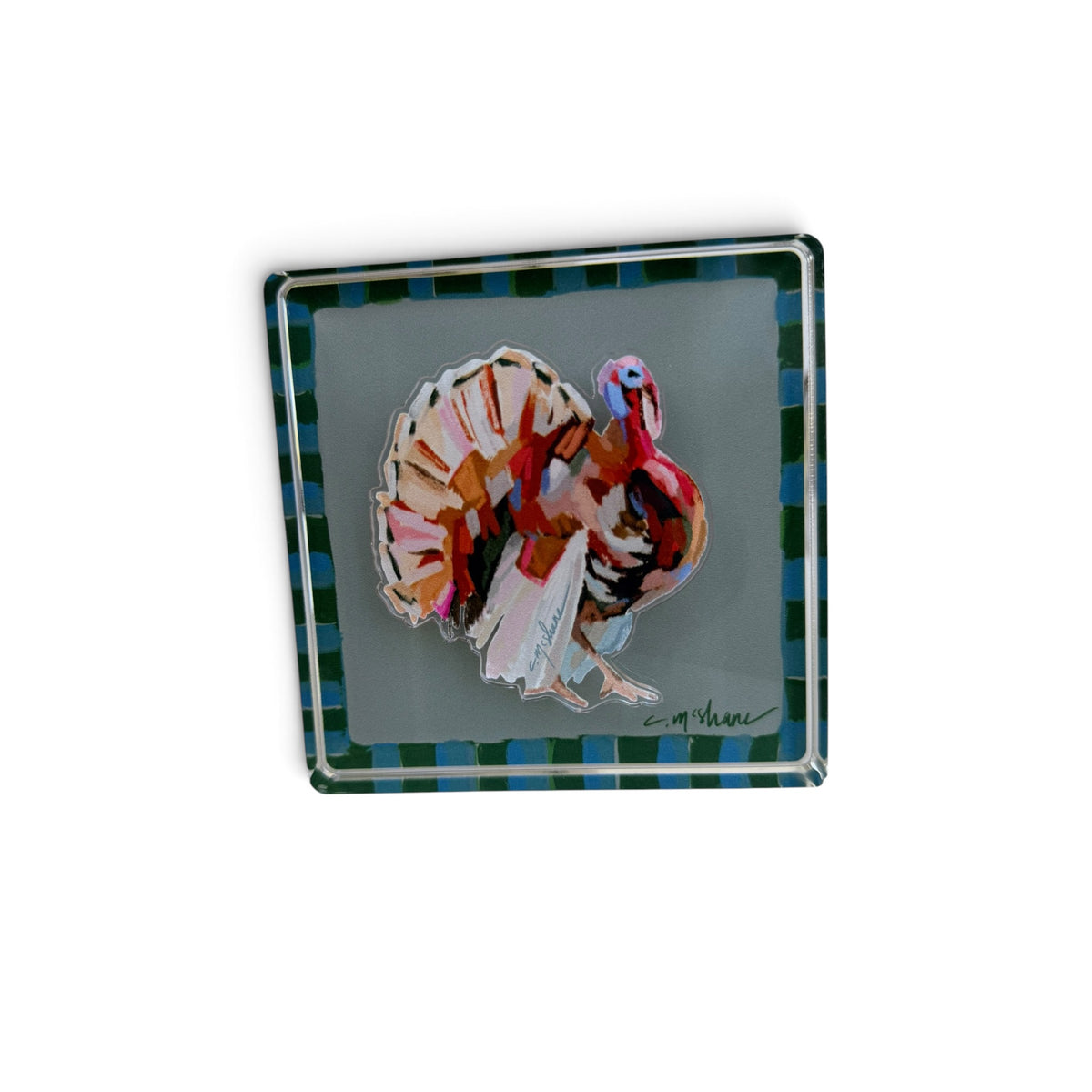 Turkey Acrylic Magnet | Interchangeable Tabletop & Refrigerator Magnet