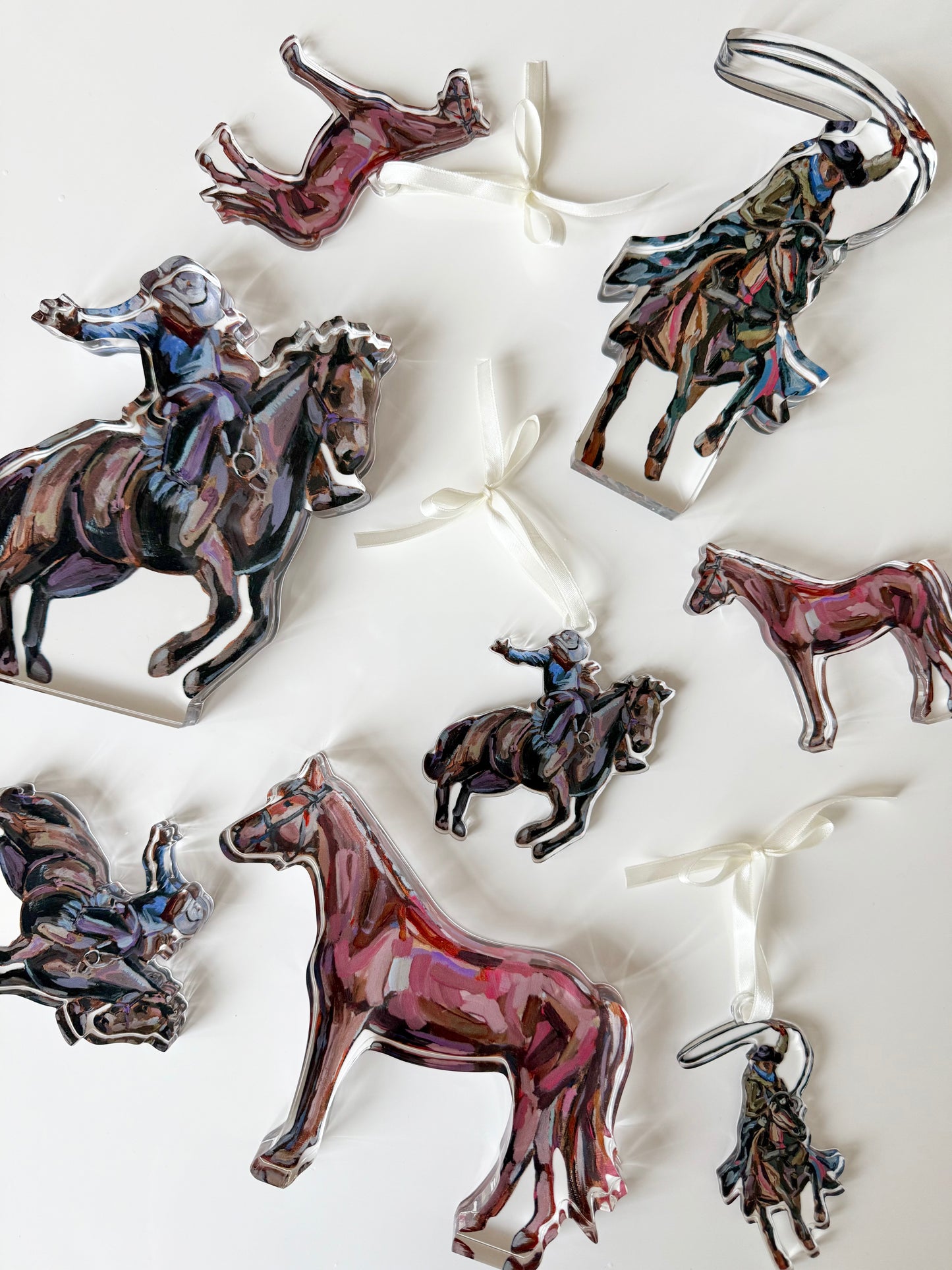 "Rodeo Cowboy" acrylic