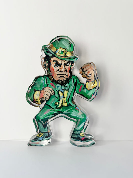 "Lucky Charm" acrylic shelfie