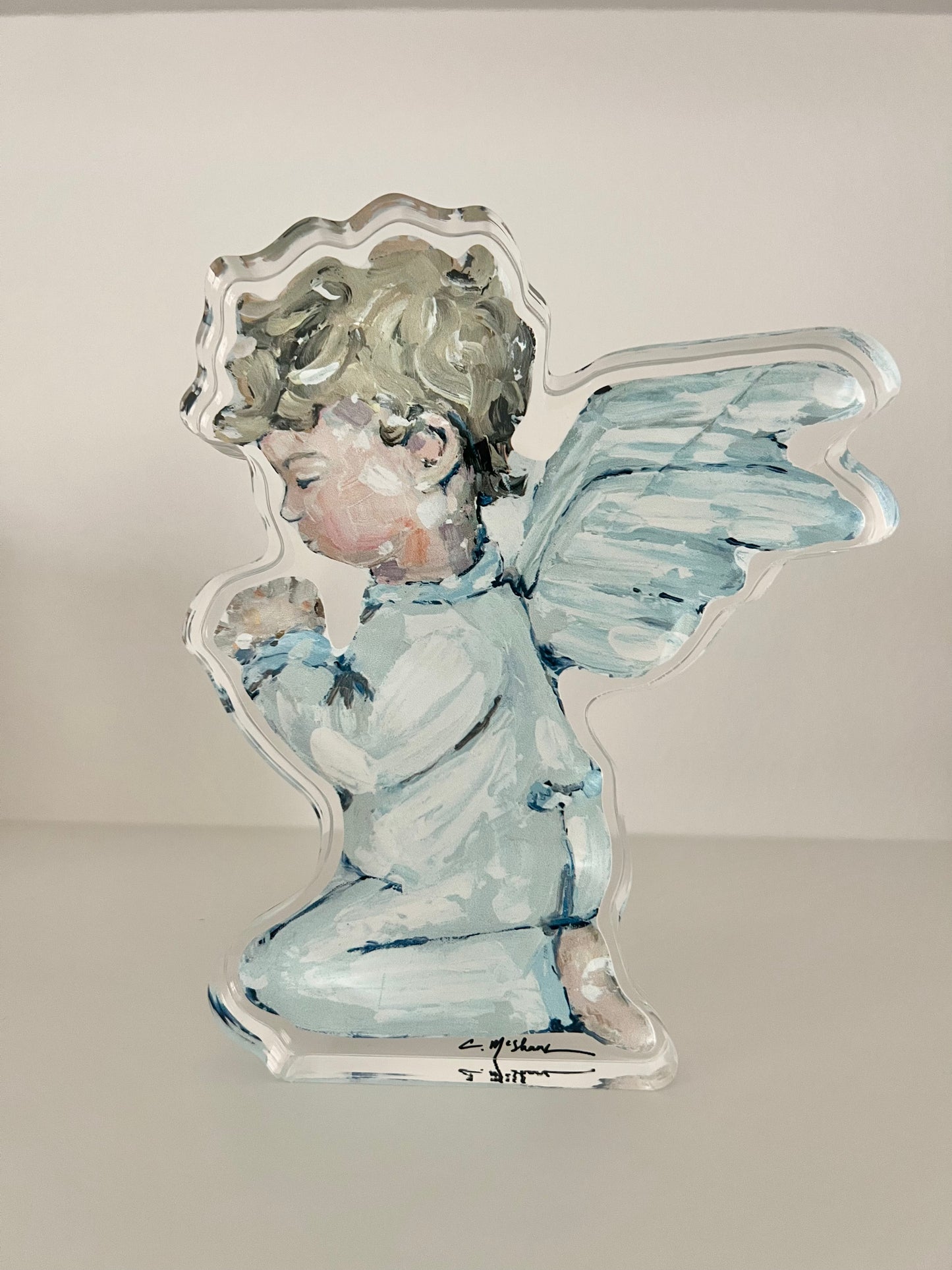 "Tiny Wings III" acrylic