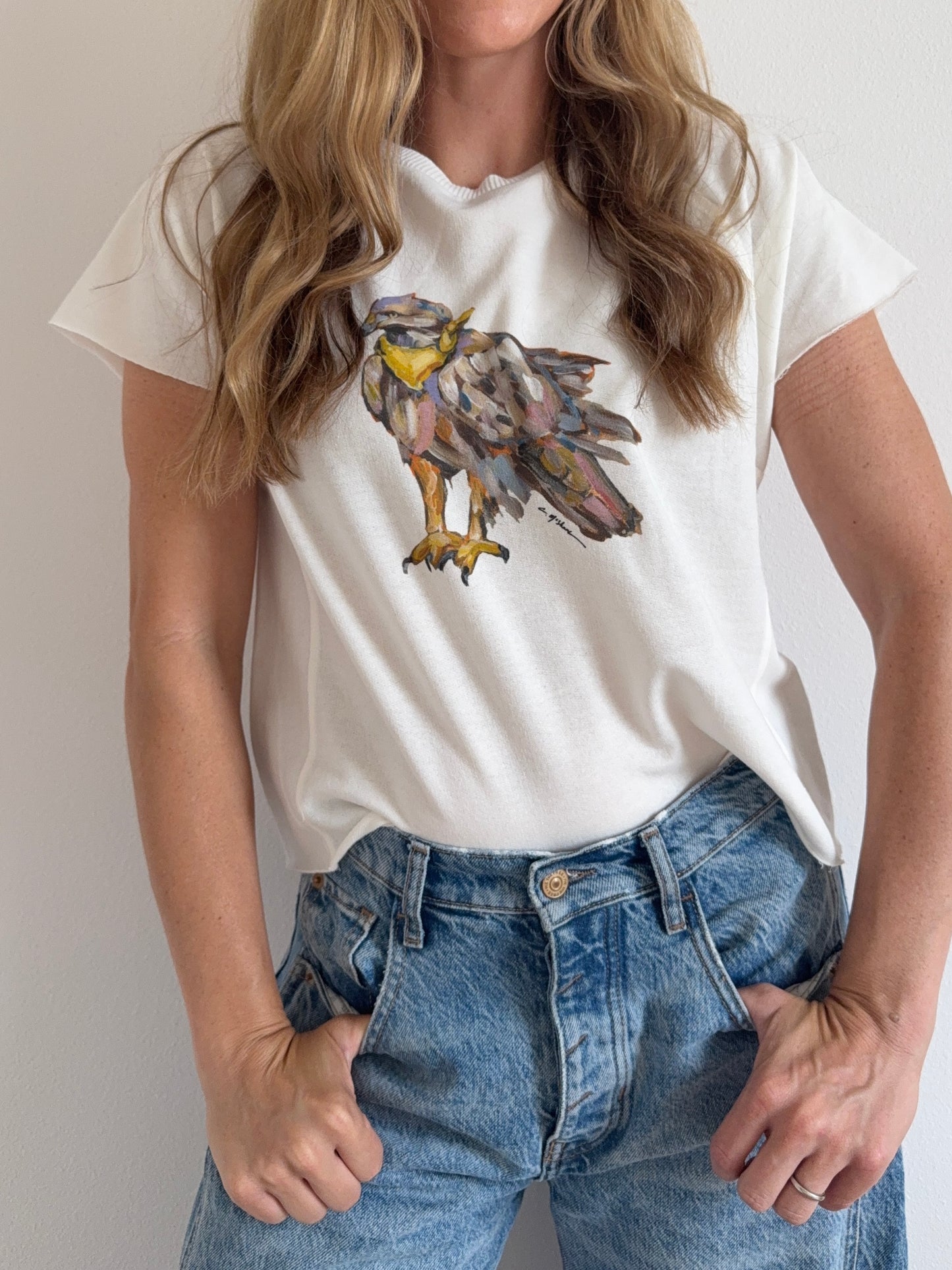 "Golden Eagle" Edgy Shirt
