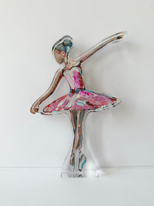 "On Pointe" acrylic