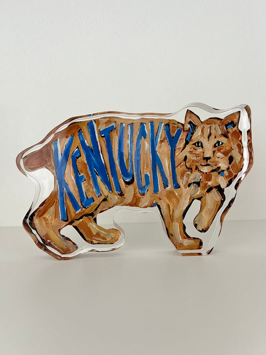 "Kentucky Wildcats" acrylic shelfie