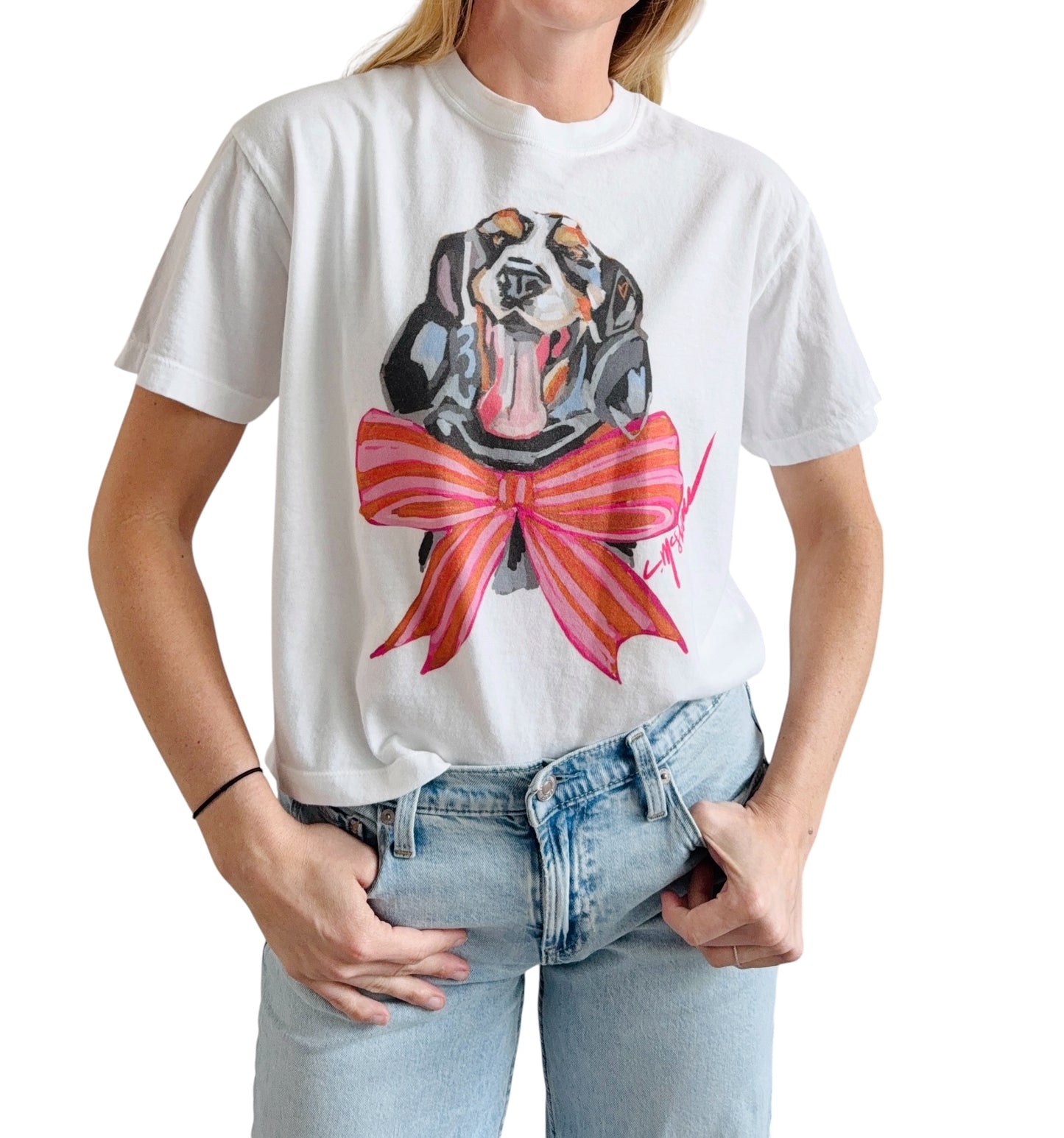 "Hound Love" Comfort Color Art-T-shirt