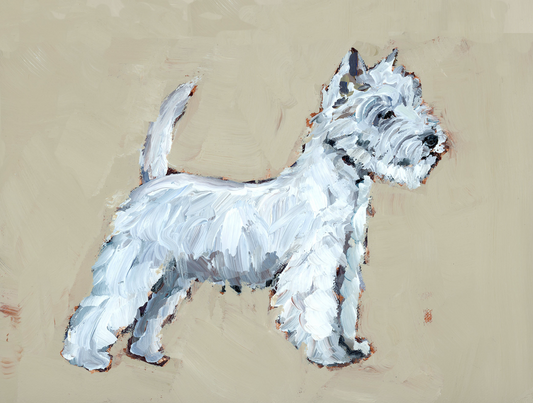 "Westie" on paper